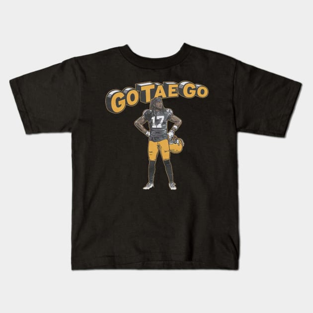 Davante Adams Go Tae Go Kids T-Shirt by Chunta_Design